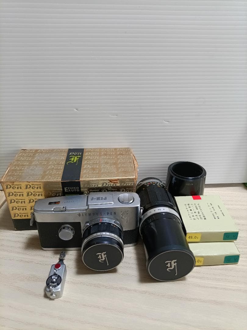 Olympus Pen F フィルムカメラ 元箱付き