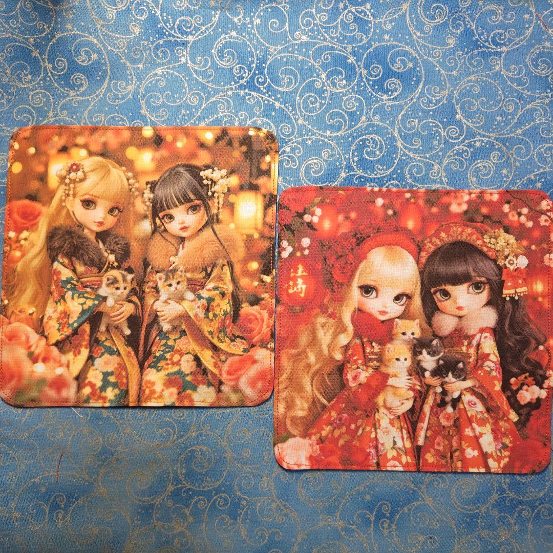 ★CHIYO★　ハンカチ　女の子柄　23枚