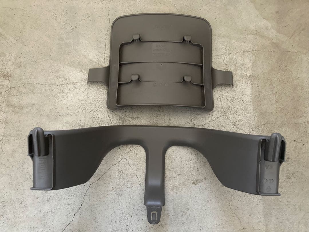 ストッケ　トリップトラップ　ヘイジーグレー　ベビーセット&トレイ付　S/N4