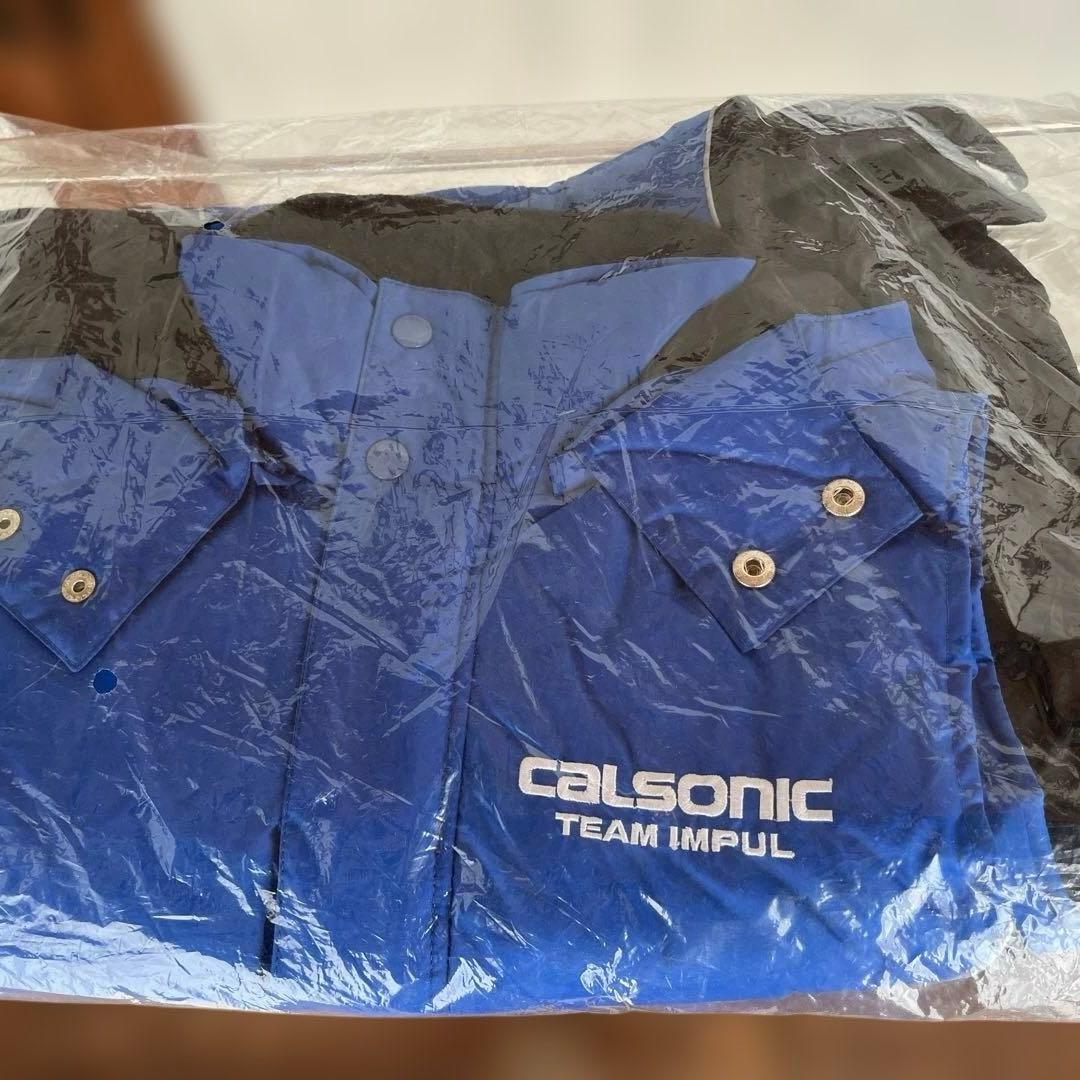 T*O様 Calsonic TEAM IMPUL ダウンベスト Mサイズ 青×黒