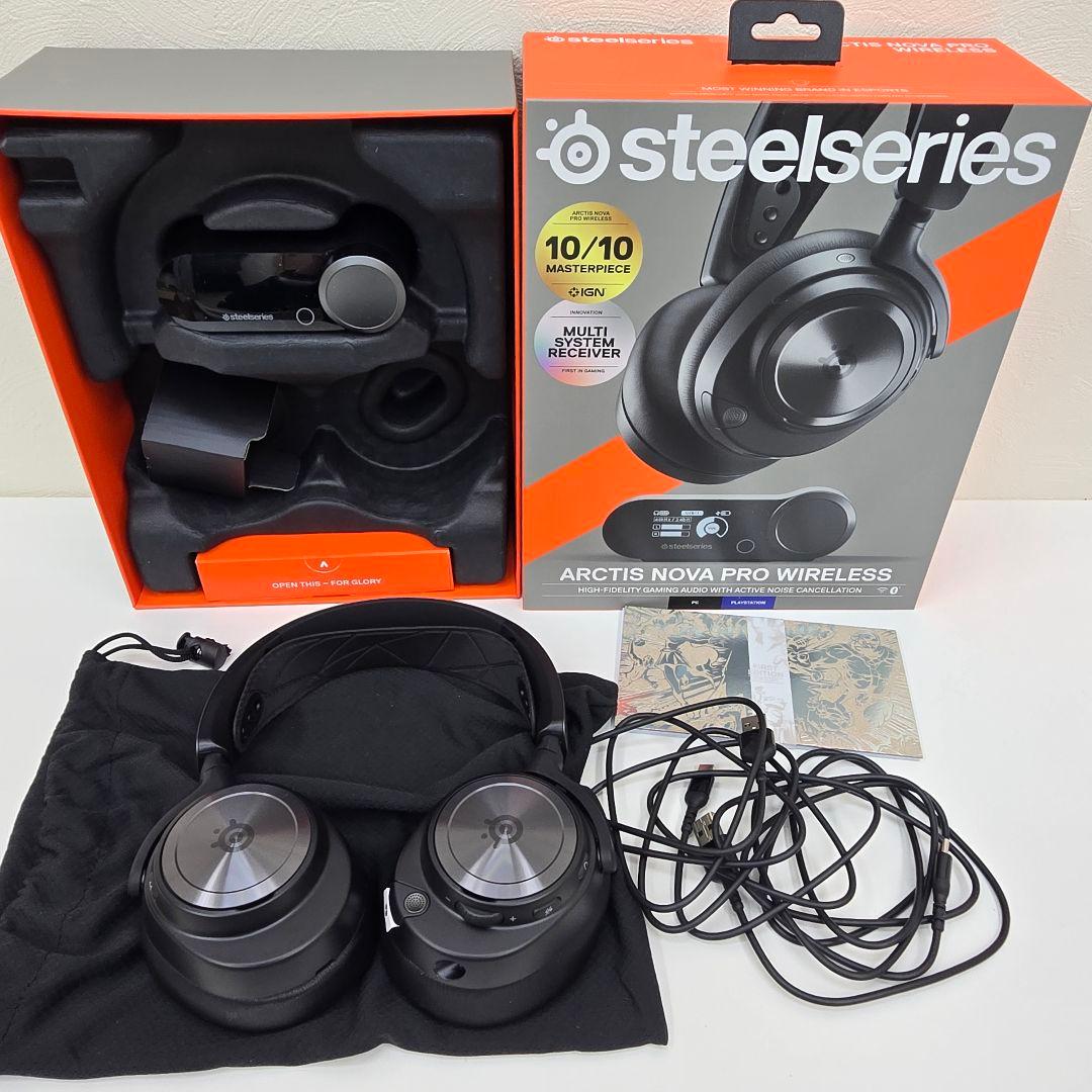 steelseries ゲーミングヘッドセット pro ワイヤレス 61520