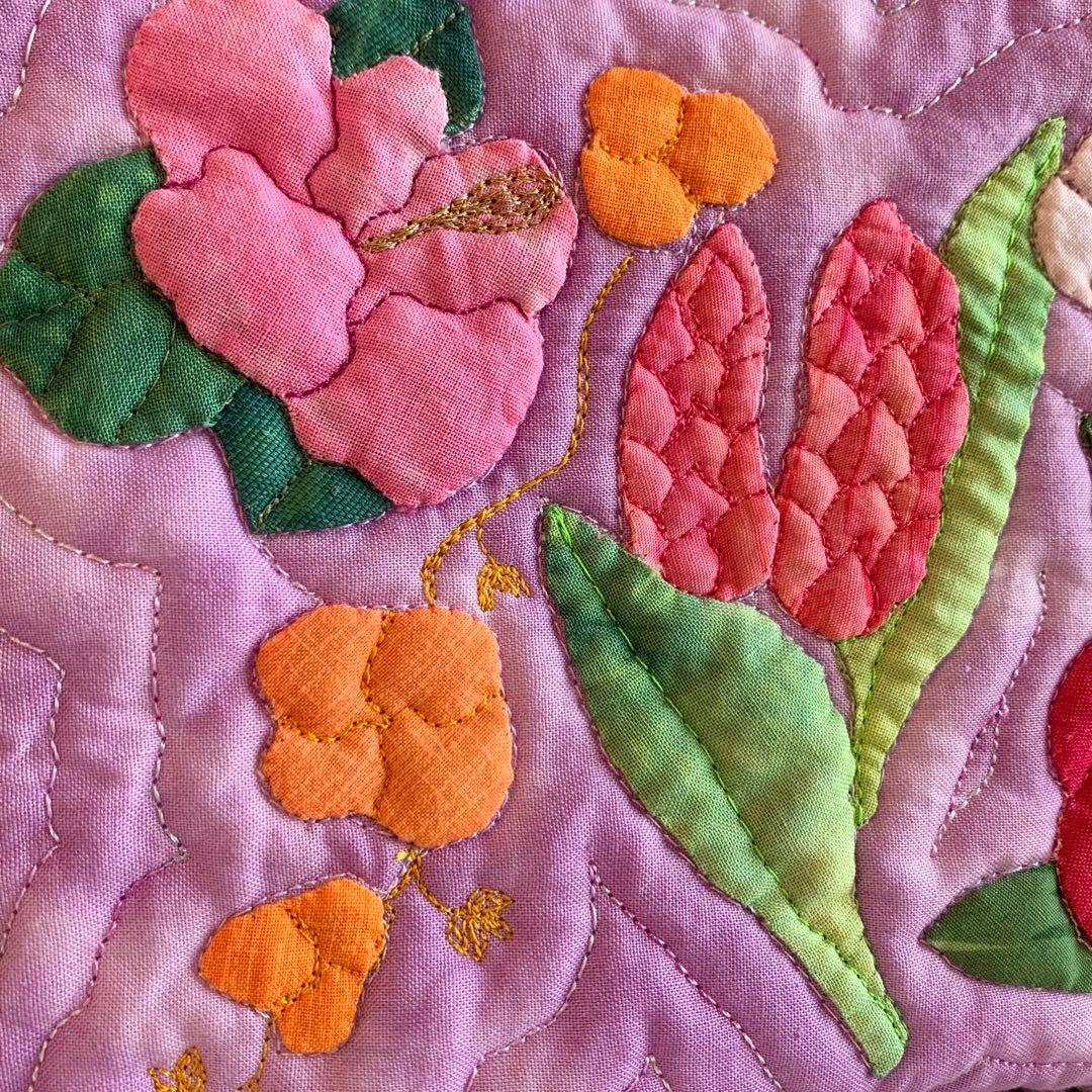 ハワイアンキルト　ポーチ　フラガール オーダー