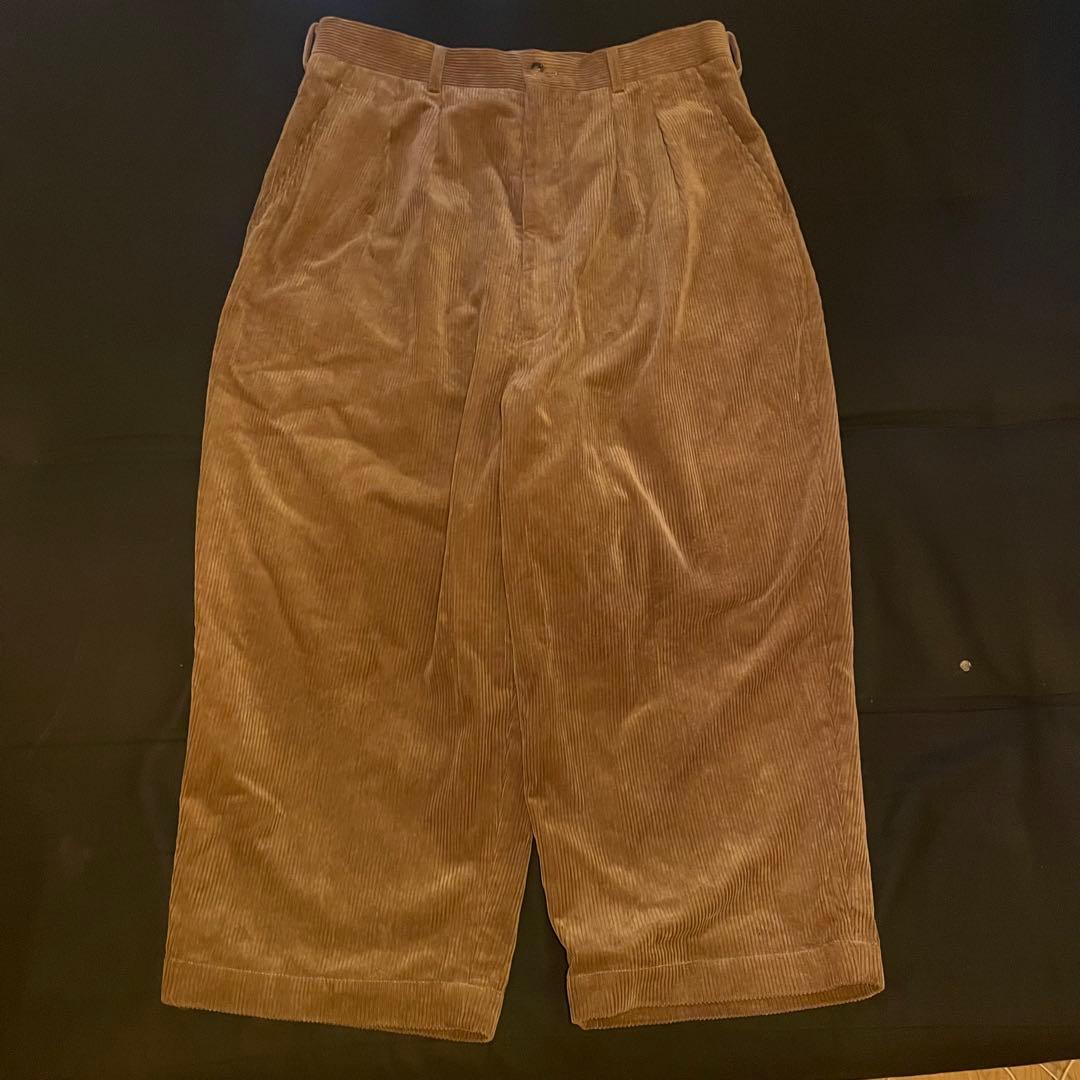 comme des garcons HOMME クロップドコーデュロイパンツ　M
