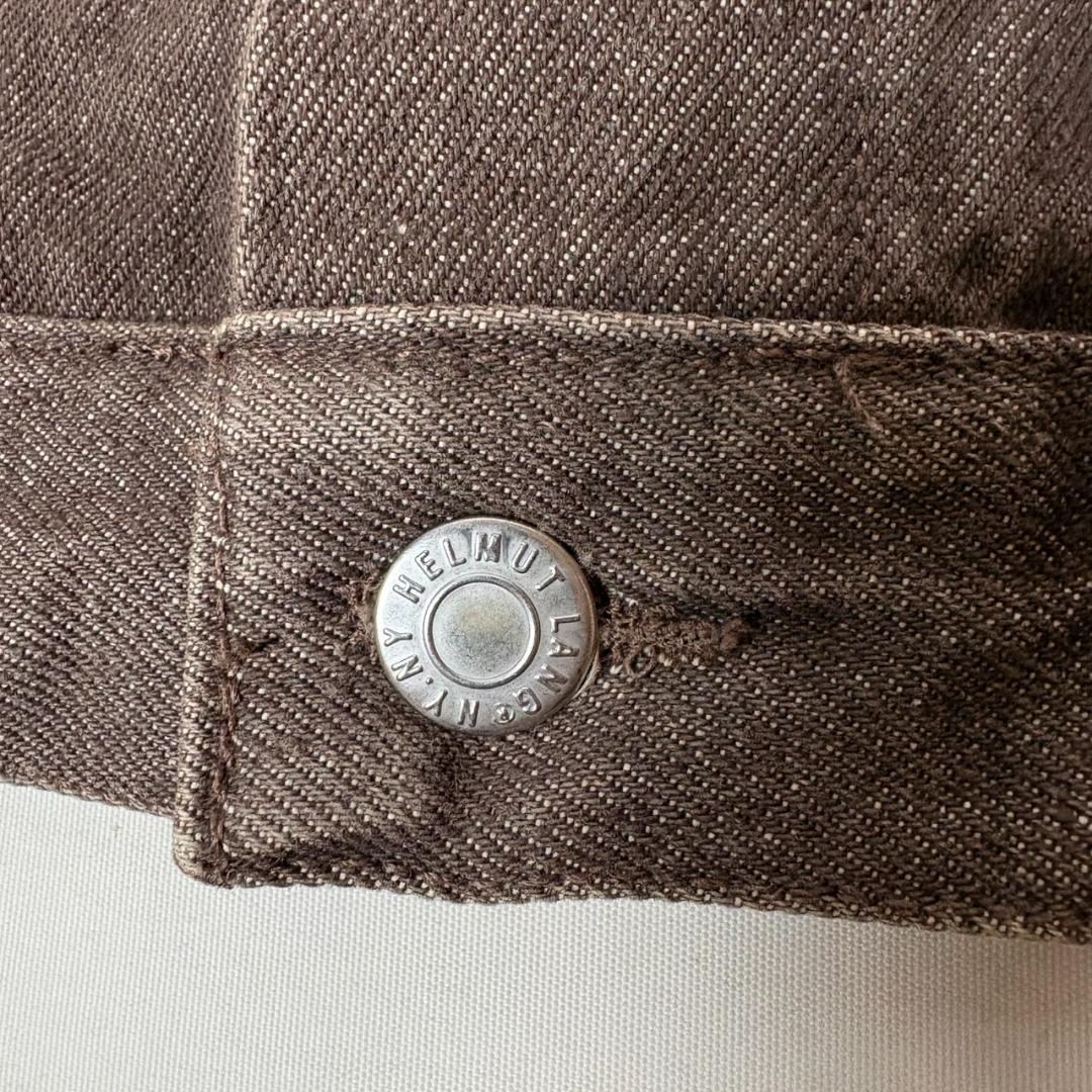 HELMUT LANG CLASSIC RAW DENIM ブラウン系 44