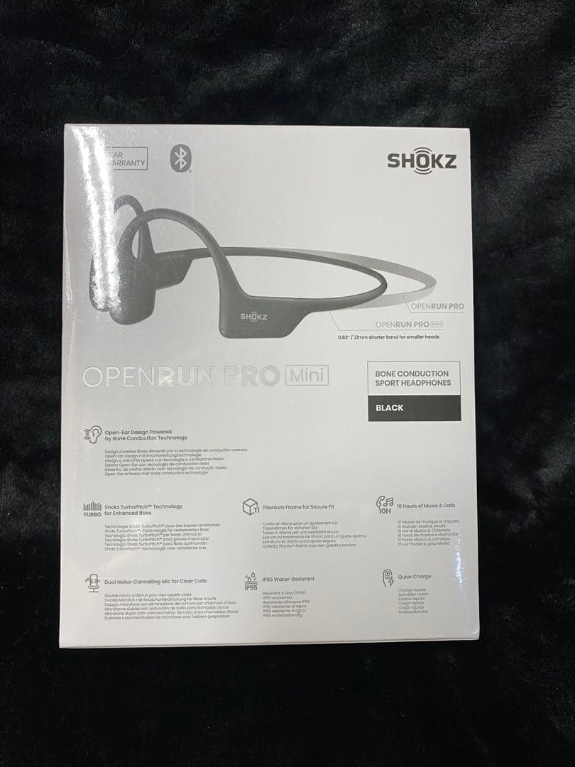 新品 未使用 SHOKZ OPENRUN PRO Mini ブラック