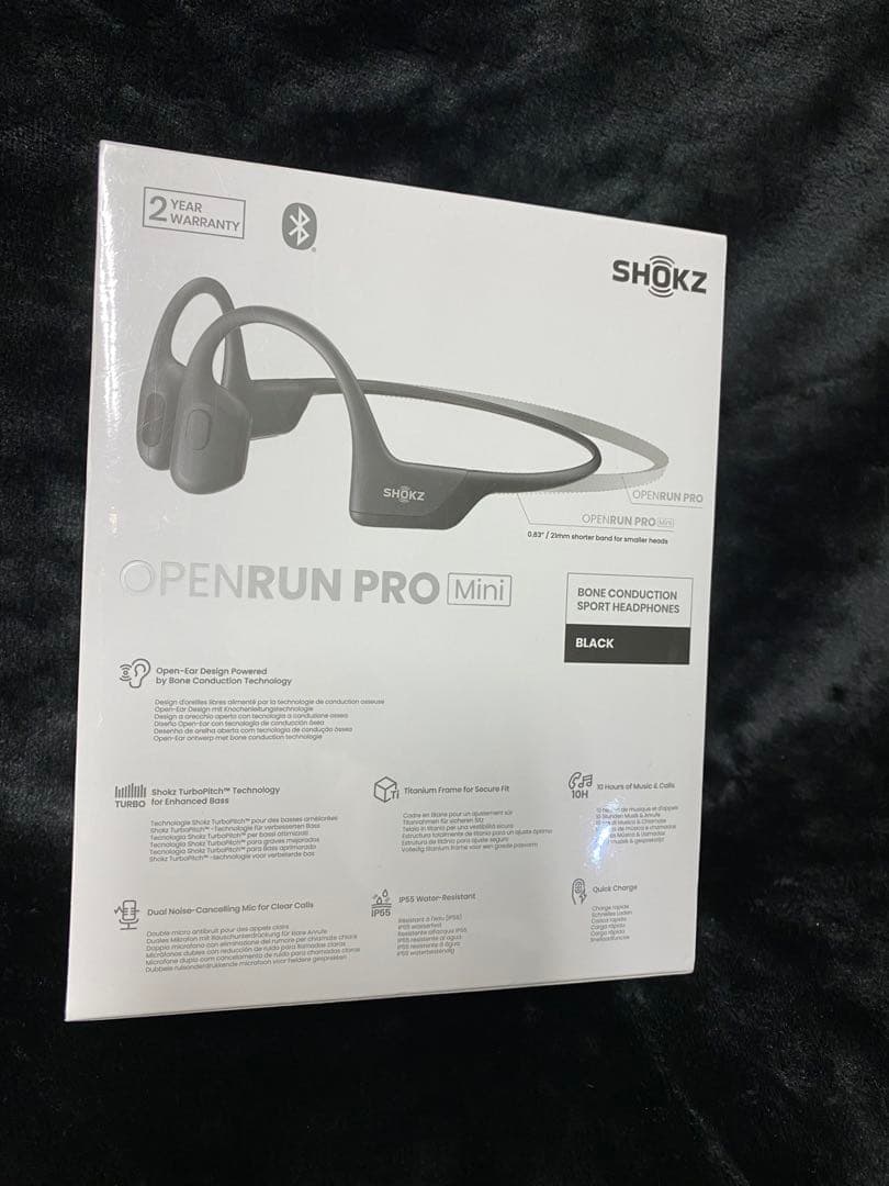 新品 未使用 SHOKZ OPENRUN PRO Mini ブラック