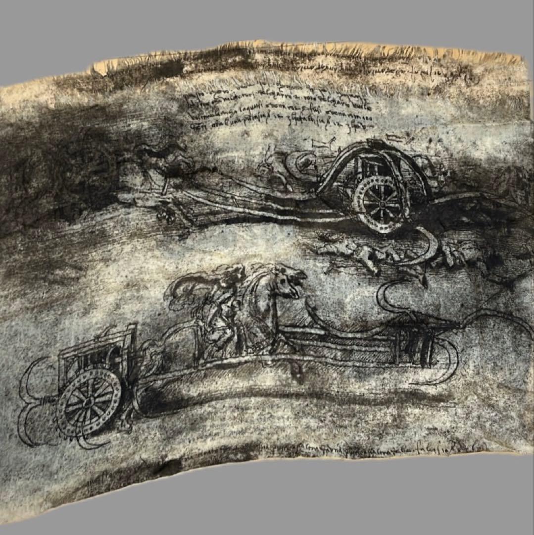 Share Spirit 大判ストール スカーフ カシミヤ 馬車