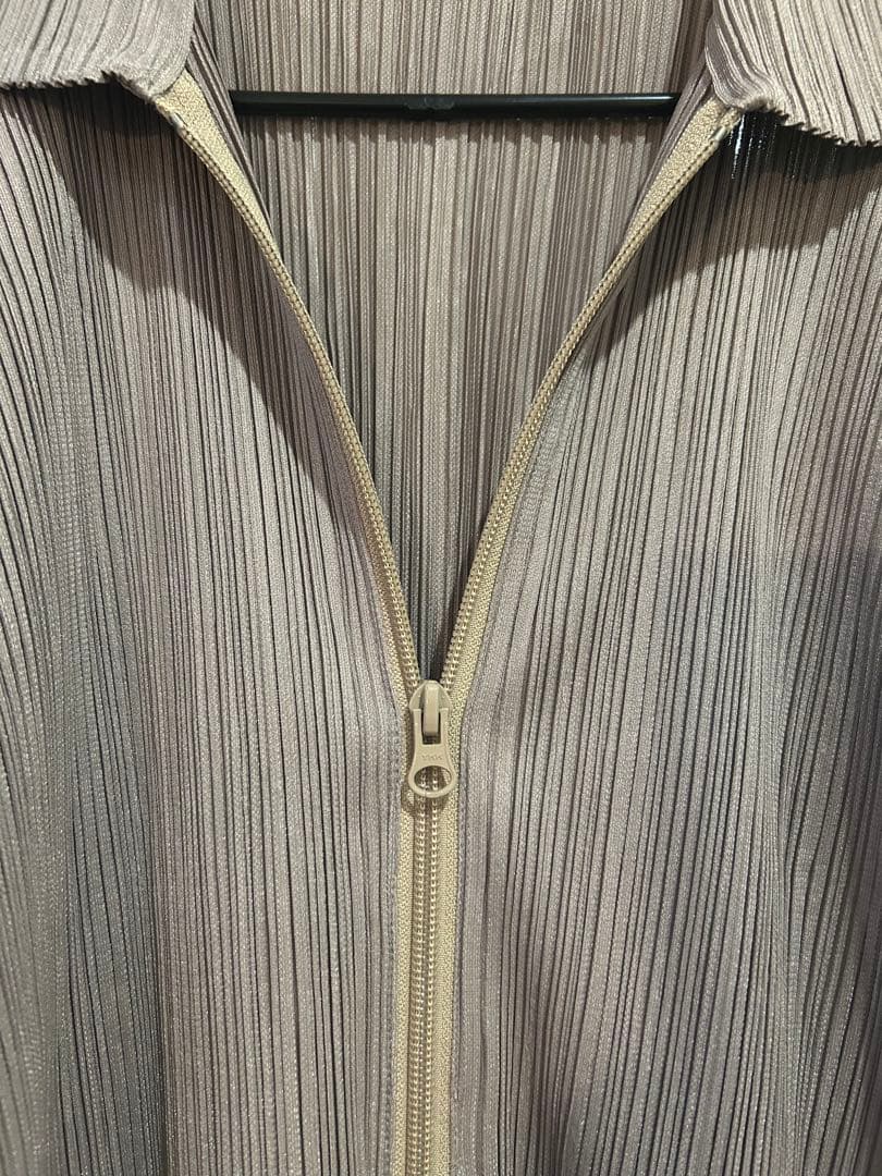 Pleats Please Issey Miyake ジップアップジャケット 3