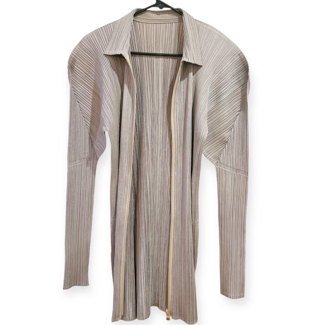 Pleats Please Issey Miyake ジップアップジャケット 3