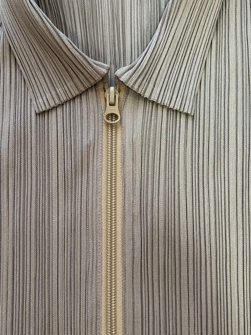 Pleats Please Issey Miyake ジップアップジャケット 3