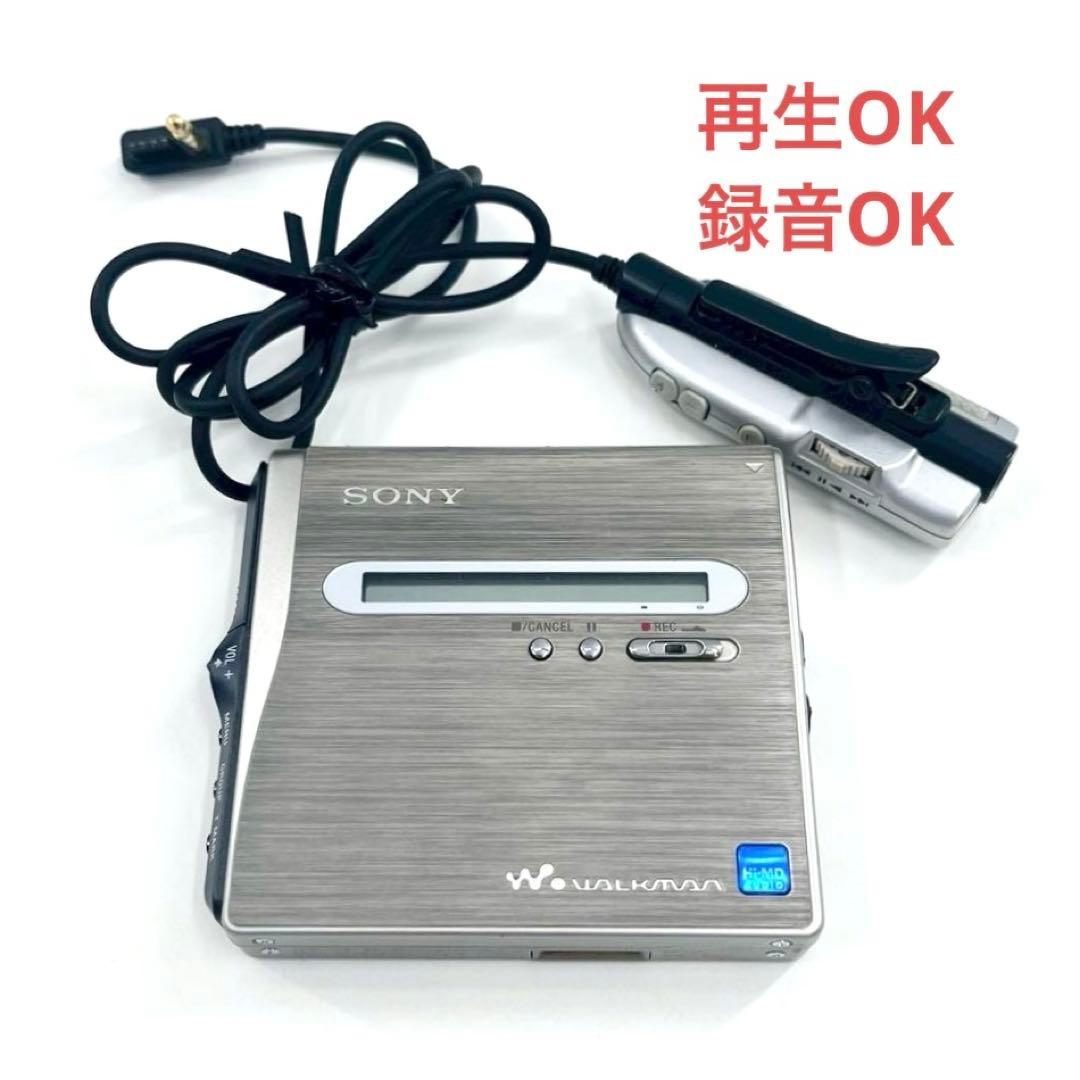 SONY MDウォークマン MZ-NH1 Hi-MD ガム電池通電 再録OK