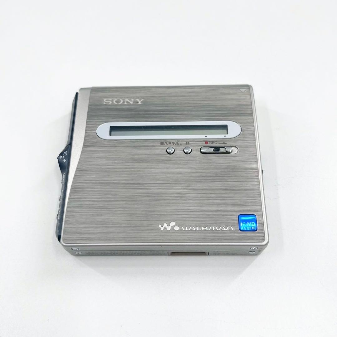 SONY MDウォークマン MZ-NH1 Hi-MD ガム電池通電 再録OK