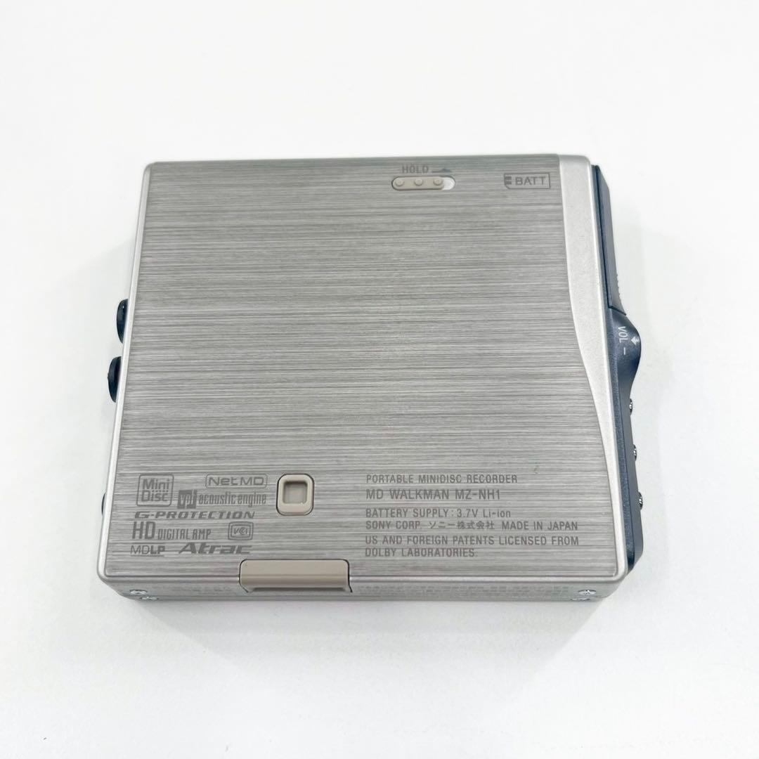 SONY MDウォークマン MZ-NH1 Hi-MD ガム電池通電 再録OK