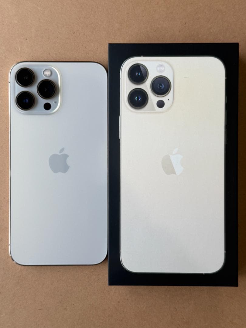 美品 iPhone 13 Pro Max ゴールド1TB【SIMフリー】