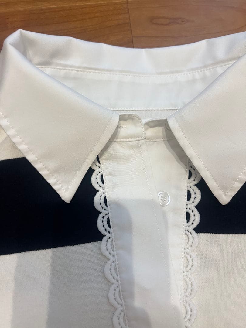 bibiy フランシーヌラグビートップス　美品