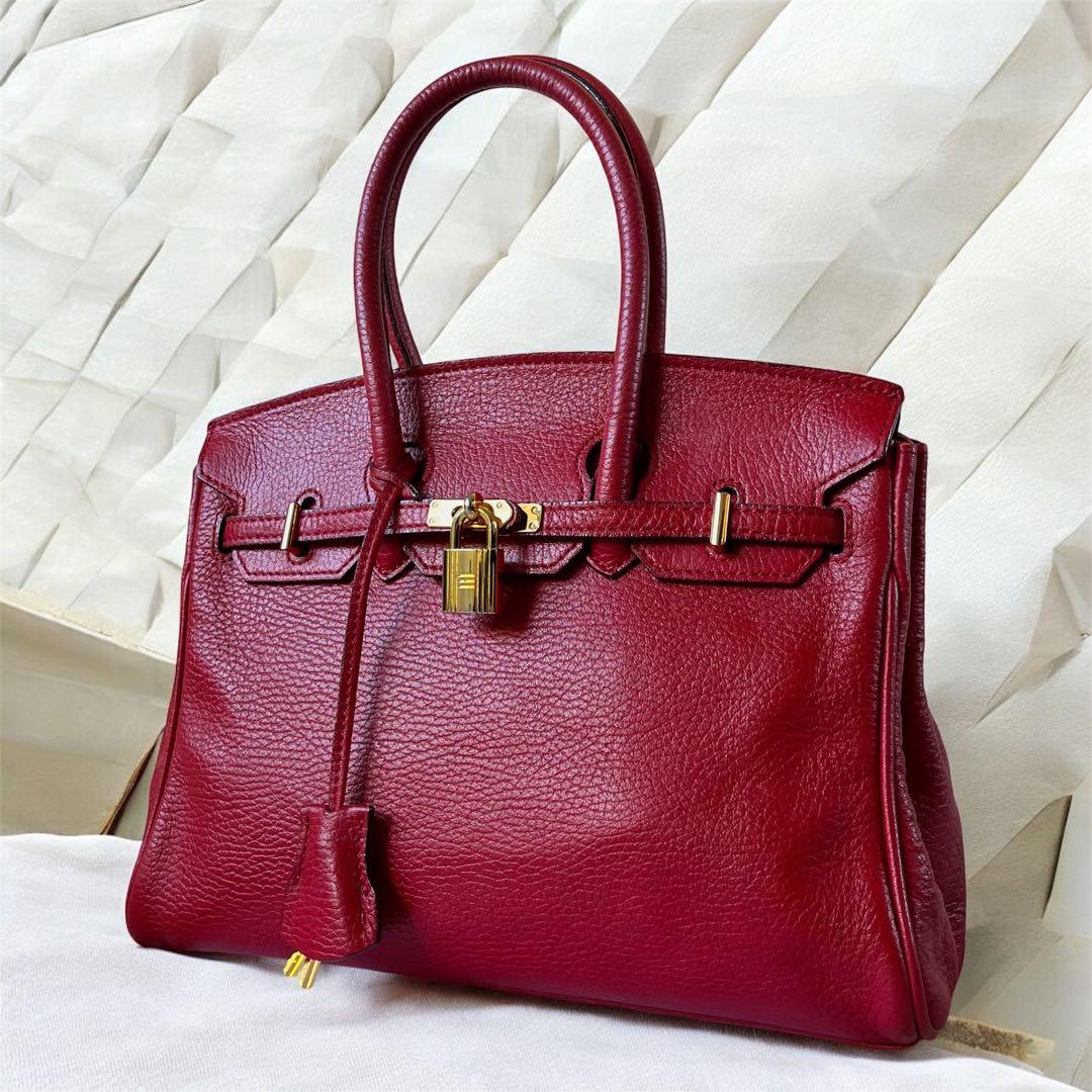 美品✨TIA MARIA ティアマリア本革 ハンドバッグ ブレンダS カナデ＆鍵