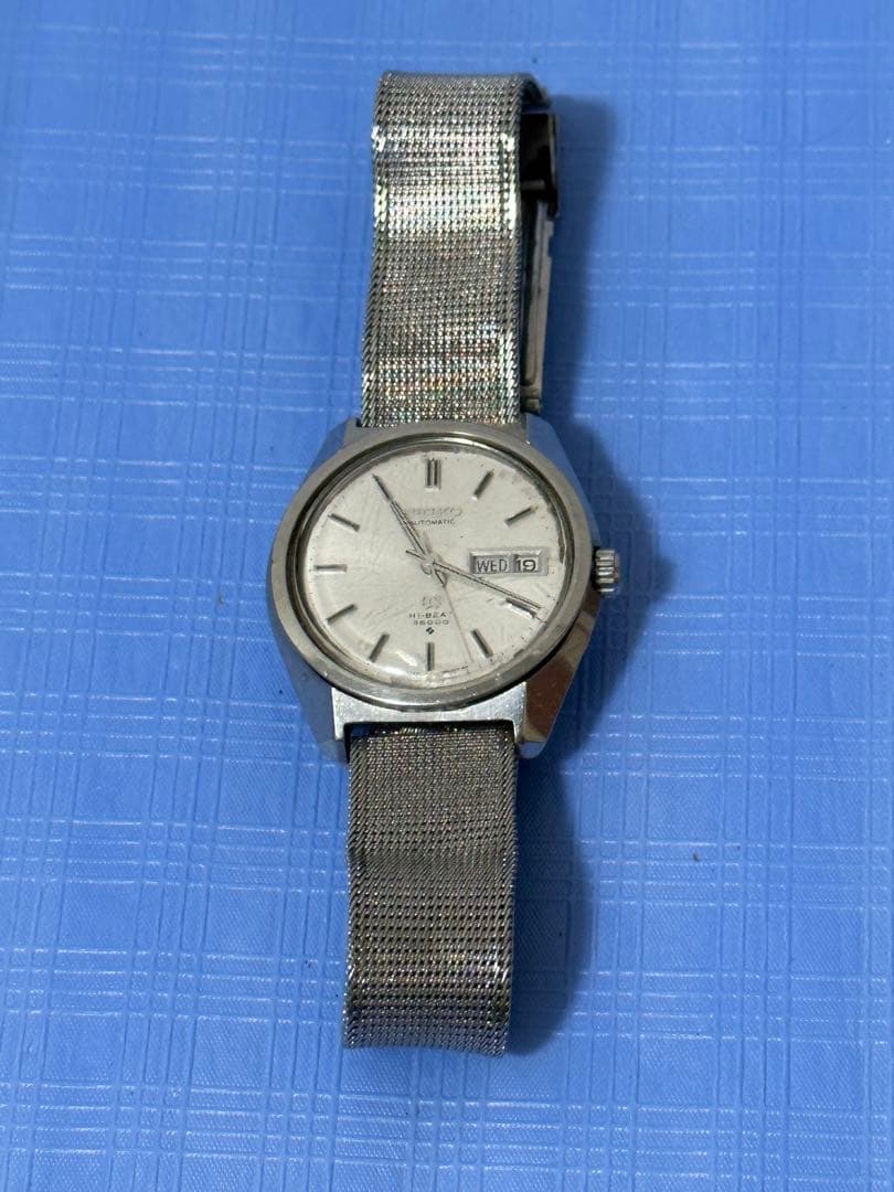 SEIKO自動巻き腕時計 稼働確認済み