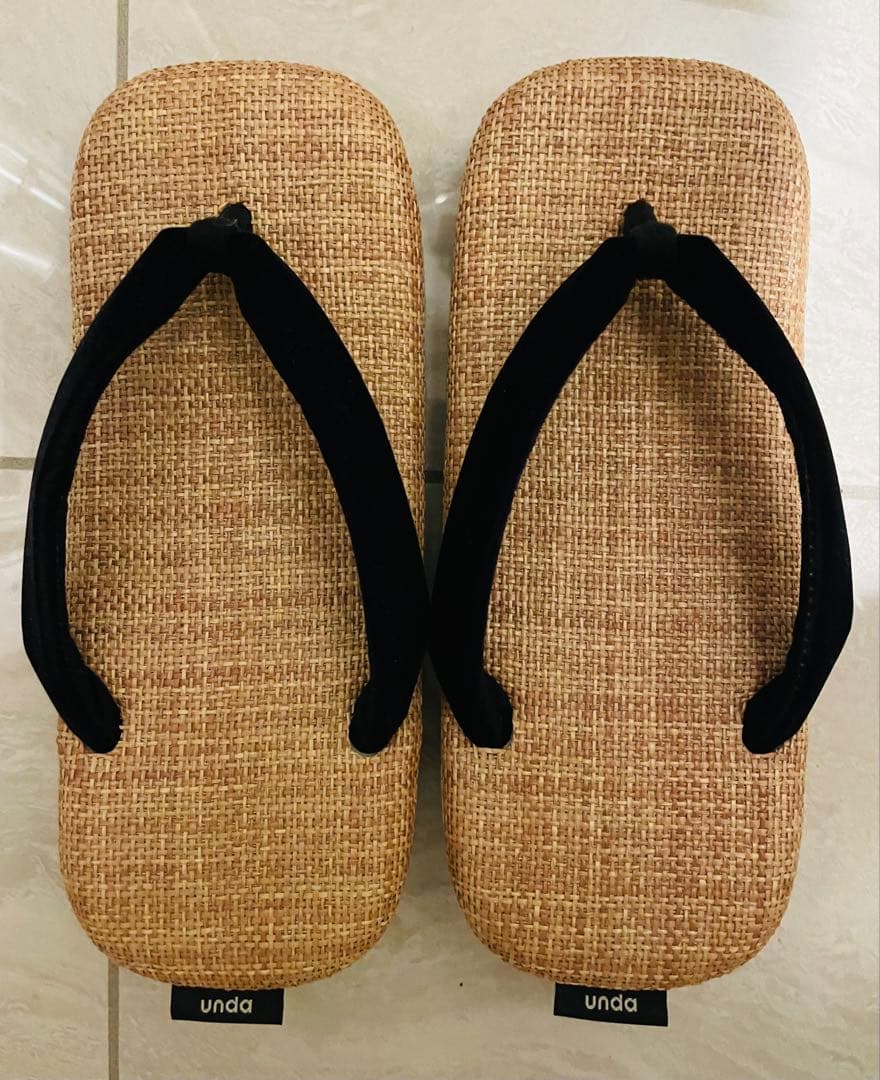 goyemon 雪駄×スニーカー「unda-雲駄 」サンダル Sサイズ