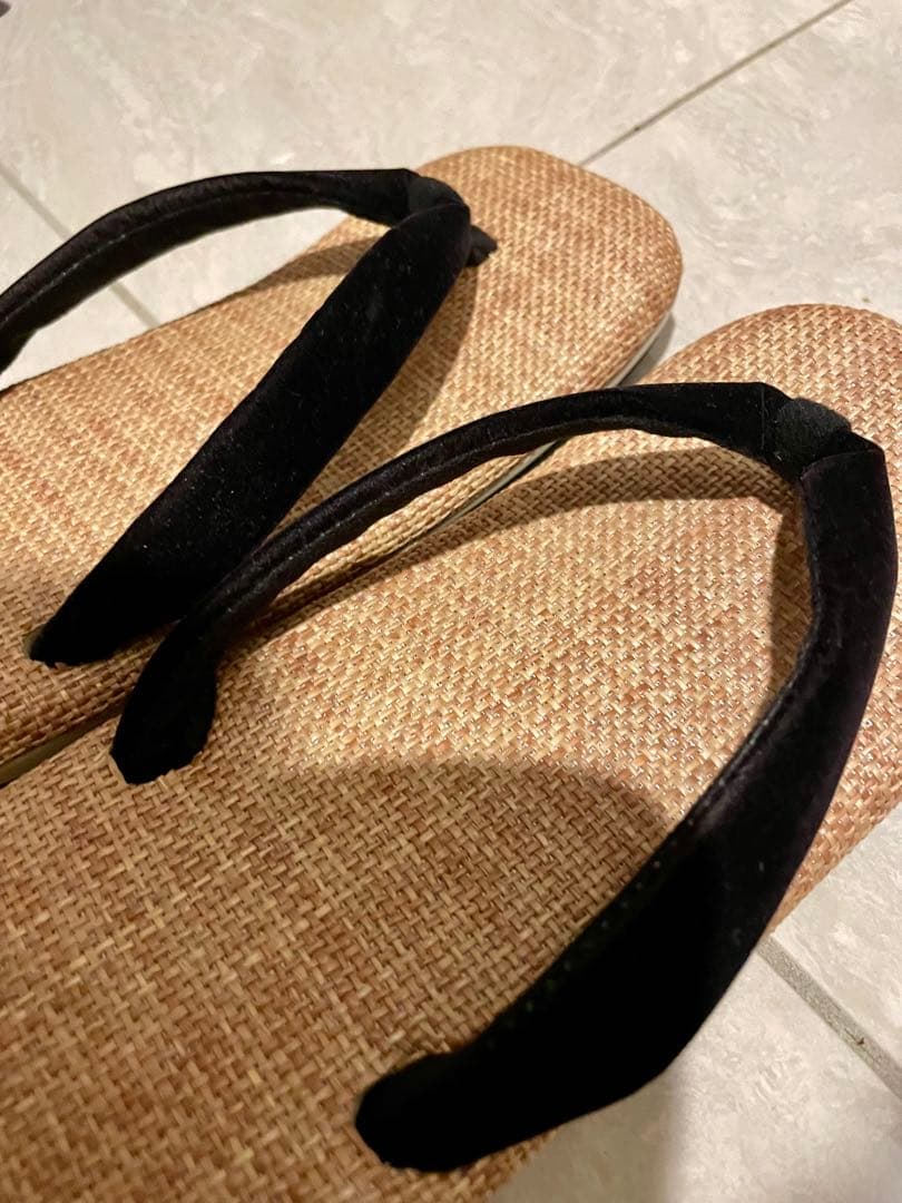 goyemon 雪駄×スニーカー「unda-雲駄 」サンダル Sサイズ