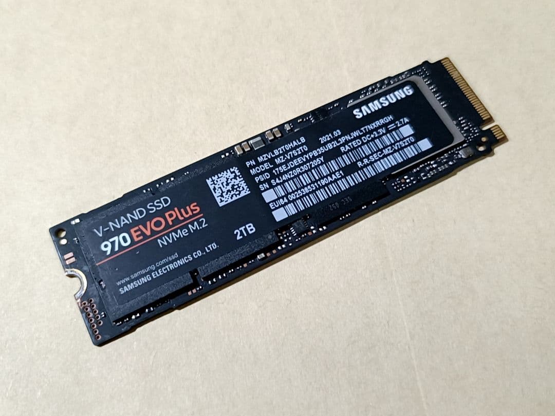 め*リ様 サムスン M.2 SSD2TB 970 EVO Plus NVMe ジ