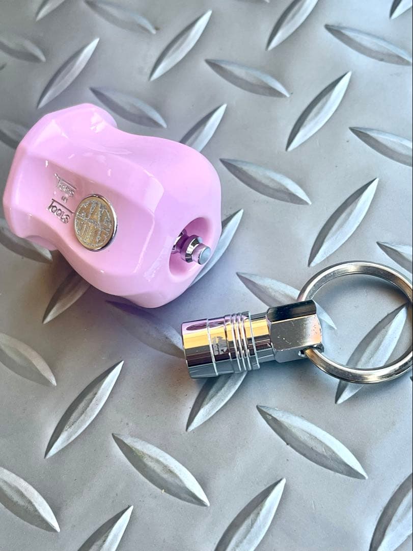 マックツール、2018限定、KHDGS2、ピンク、改造グリップキーホルダー