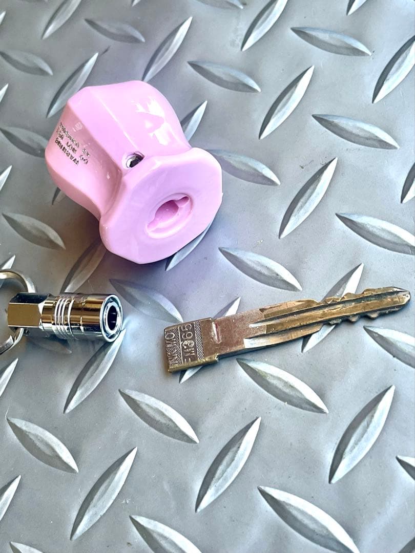 マックツール、2018限定、KHDGS2、ピンク、改造グリップキーホルダー