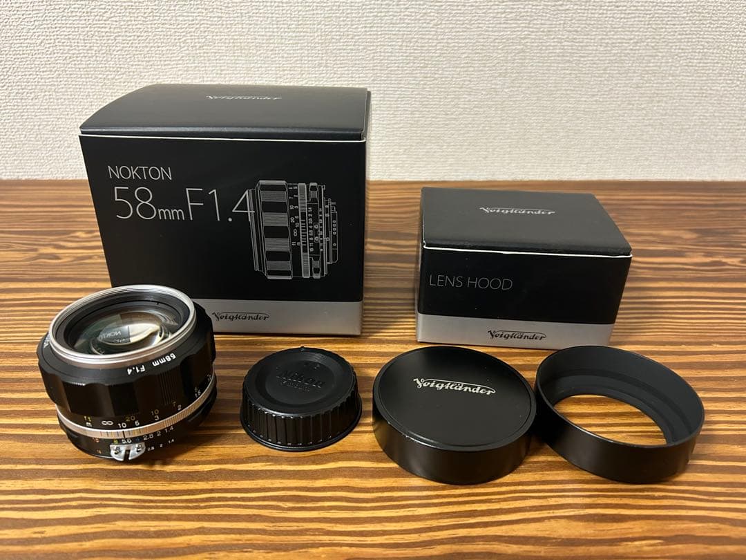 NOKTON 58mm F1.4 ニコンFマウント