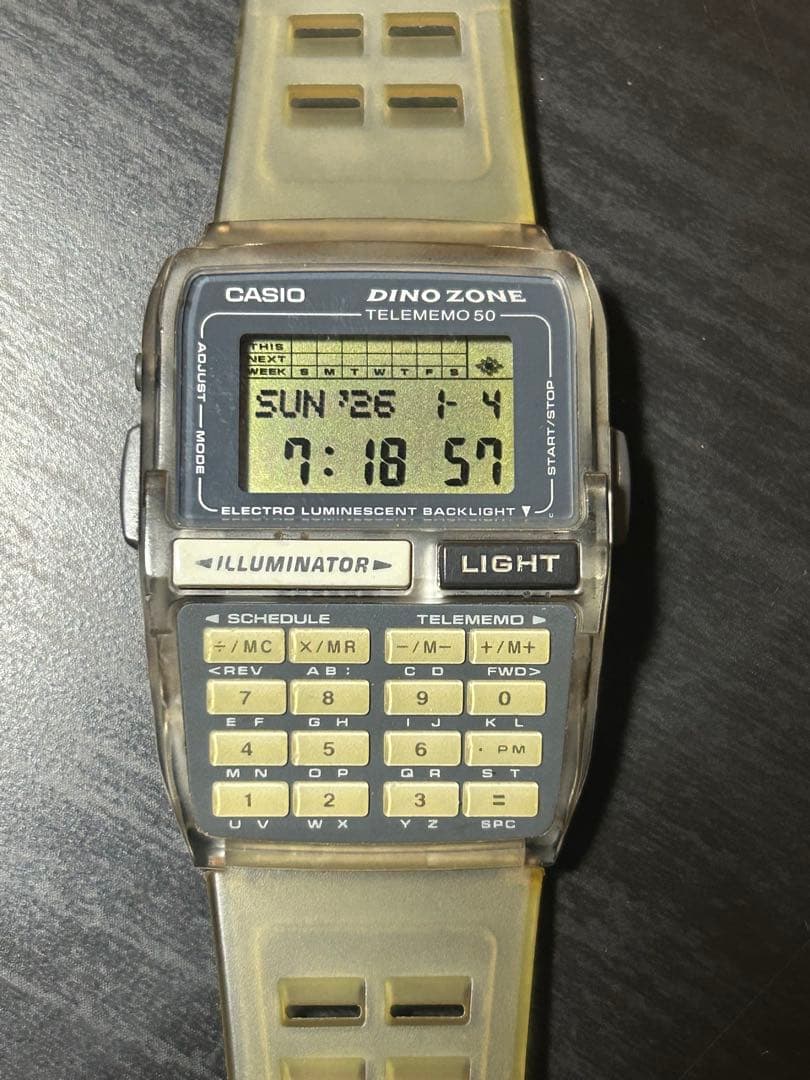 90s CASIO データバンク ディノゾーン DBC-63 カシオ