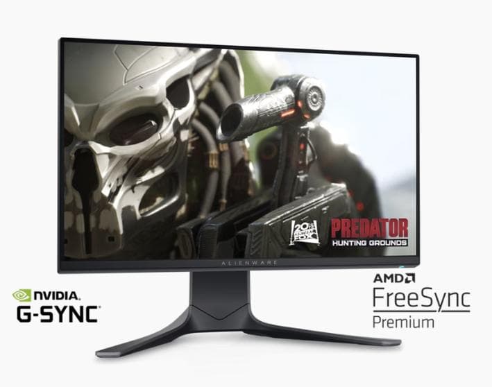 ALIENWARE モニター AW2521HF　エルゴトロンモニターアーム付