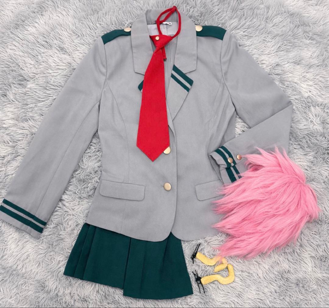 ACOS ヒロアカ 芦戸三奈 コスプレ ウィッグ