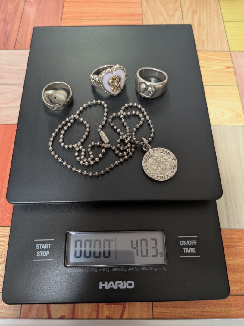 シルバーアクセサリー　4点　40.3g