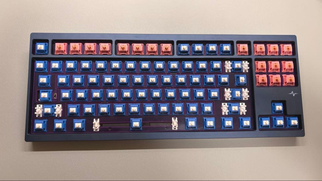 Clash80 Pro Reboot ネイビー カスタム