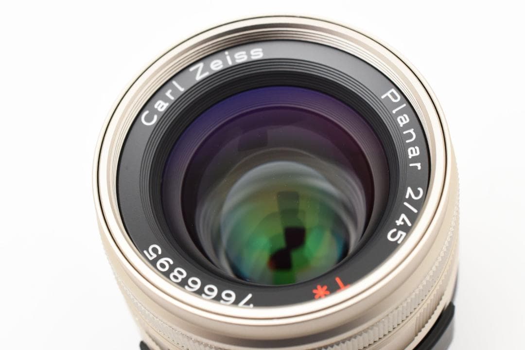 レンズ(単焦点) Contax G Carl Zeiss T* Planar 45mm f2