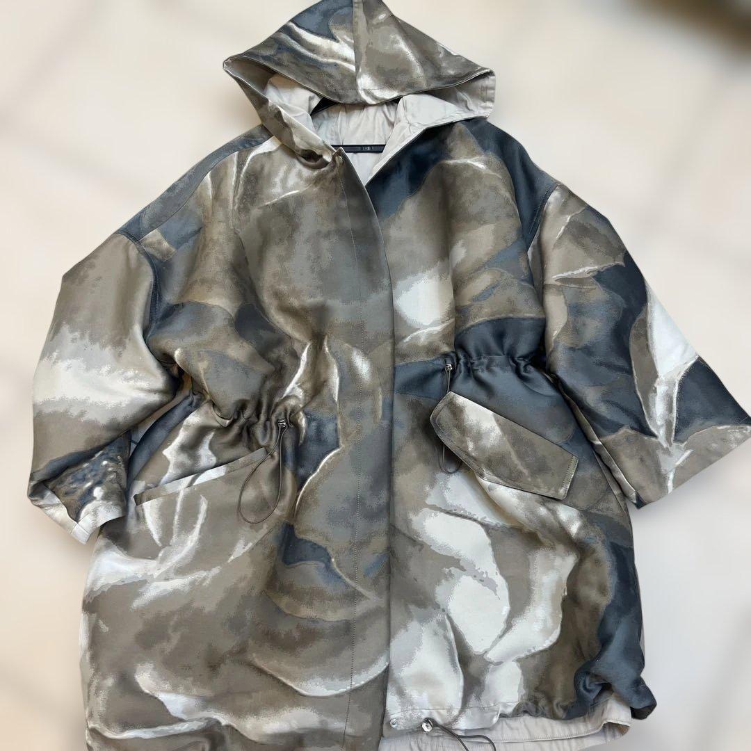 MAX MARA city マックスマーラ オーバーサイズ コート フード付き