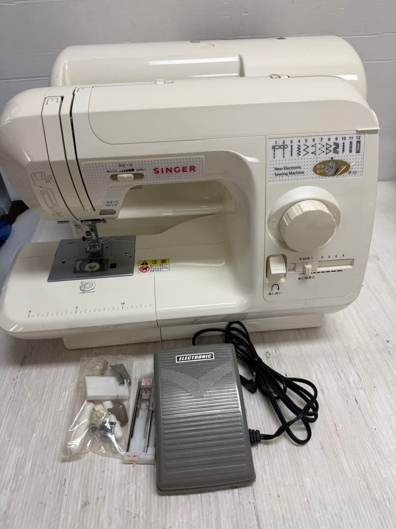 SINGER シンガー　電子ミシンＳF55本体　美品