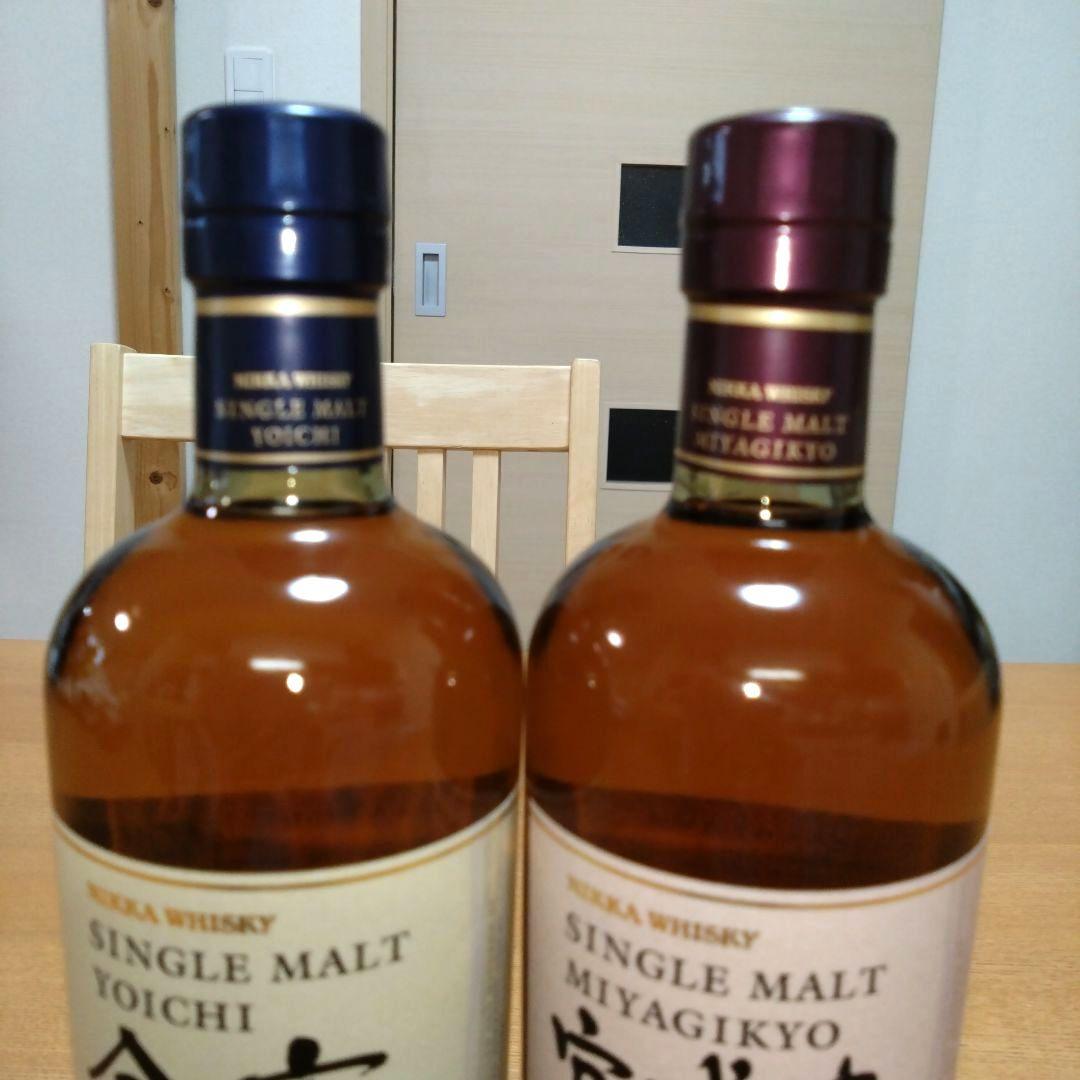 ◆NIKKA◆ニッカウヰスキー◆シングルモルト◆《余市》◆《宮城峡》◆各1本づつ