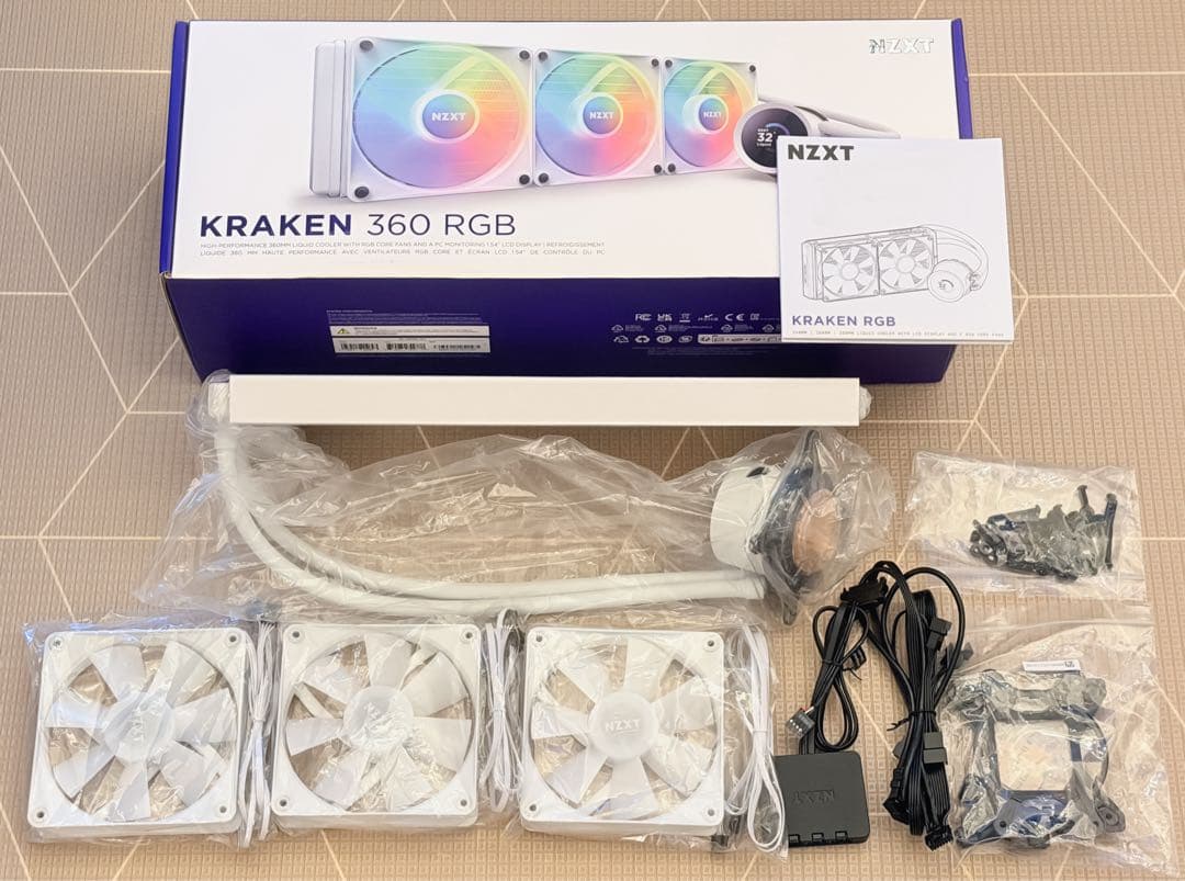 PC用ファン・クーラー NZXT KRAKEN 360 RGB