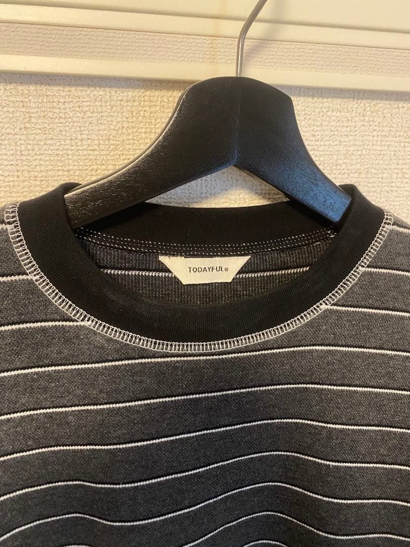 トップス todayful Border Long T-shirts