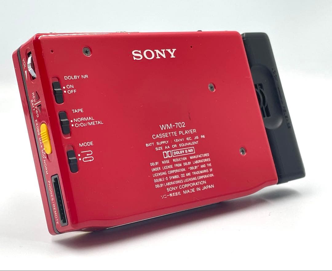 ジャンク　概ね美品　SONY WM-702 Walkman カセットプレーヤー