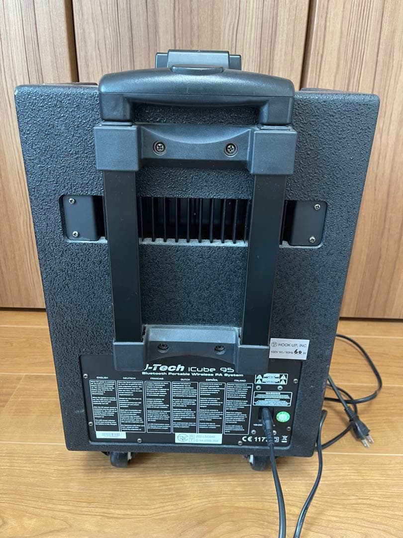 DJ-Tech iCube 95 路上Bluetoothスピーカー　マイク付き