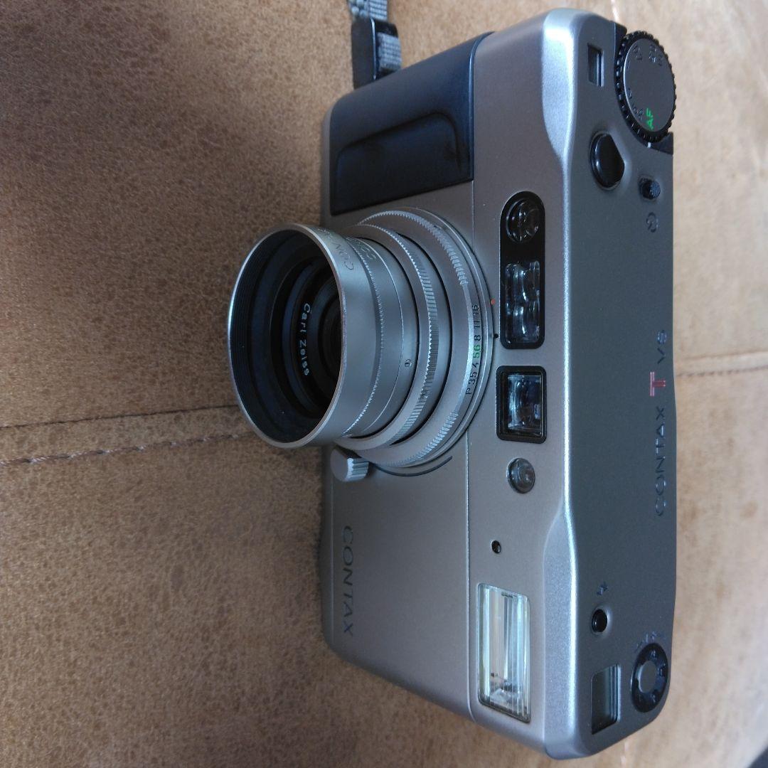 CONTAX T VS シルバー コンパクトカメラ