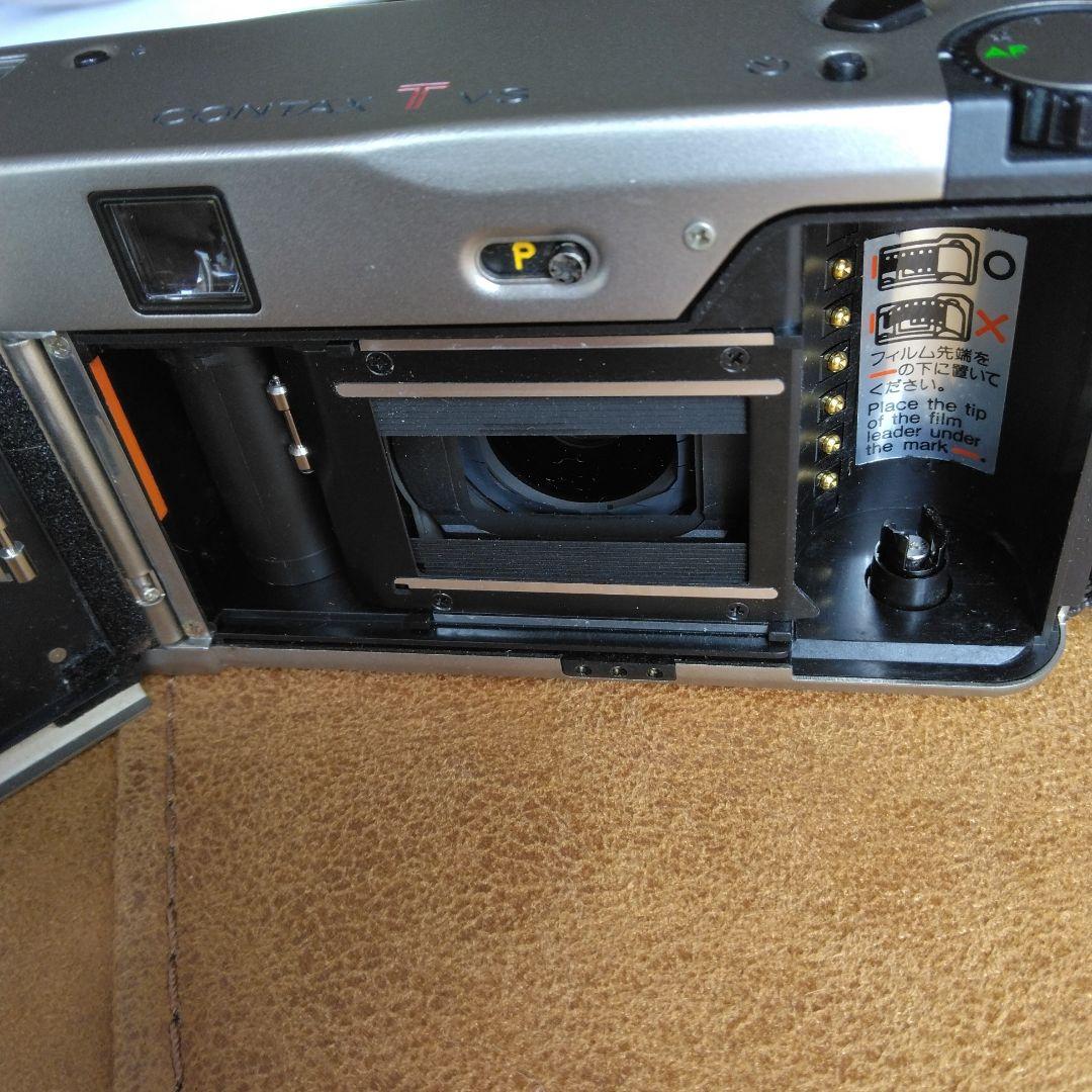 CONTAX T VS シルバー コンパクトカメラ