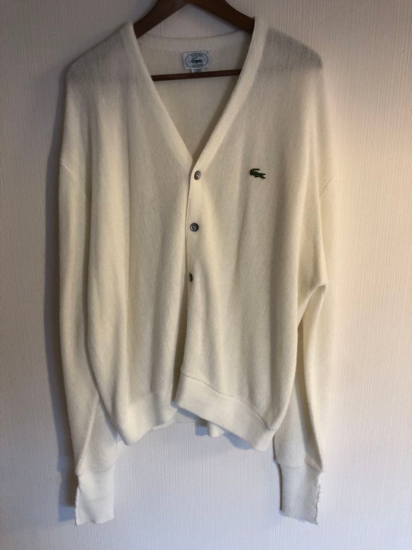 N21 スパンコールポロシャツ　ラコステ　カーディガン