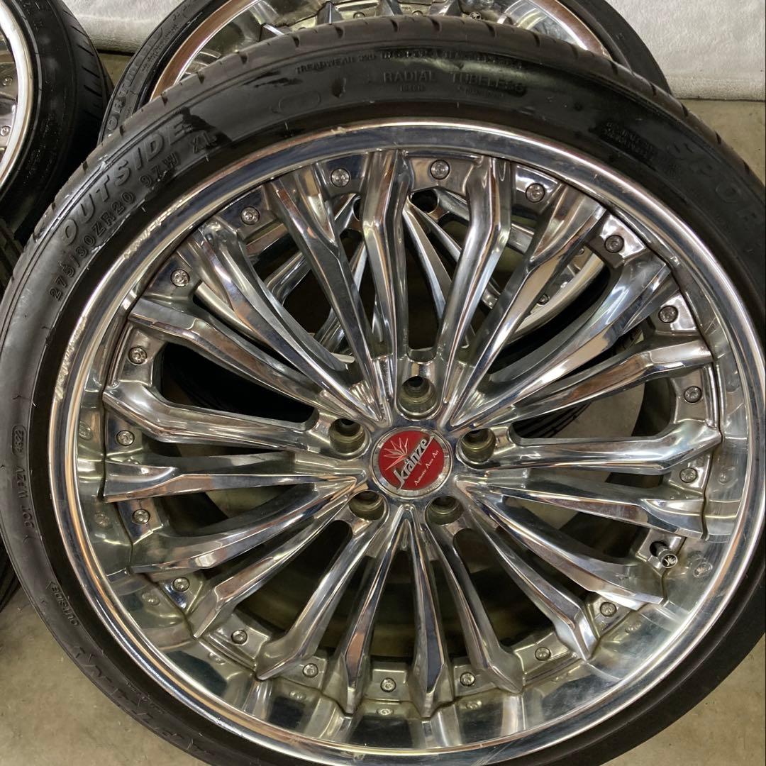 20インチ アルミホイール4本セットクレンツェフェルゼン