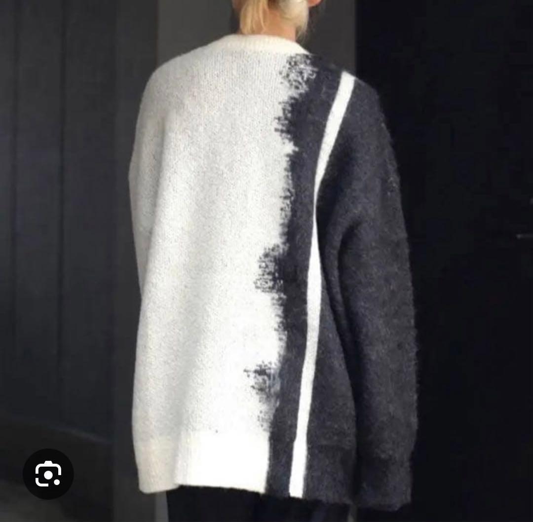 SHINYA KOZUKA LINE knit アルパカ混ニット