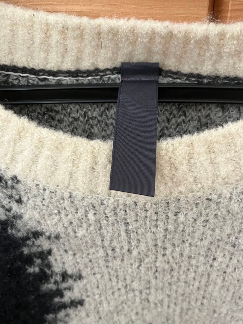 SHINYA KOZUKA LINE knit アルパカ混ニット