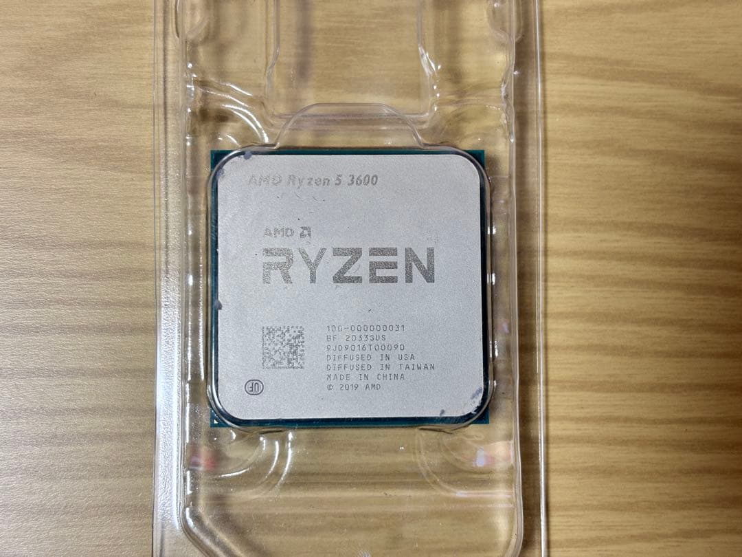 AMD Ryzen 5 3600 CPU 本体 クーラー付き