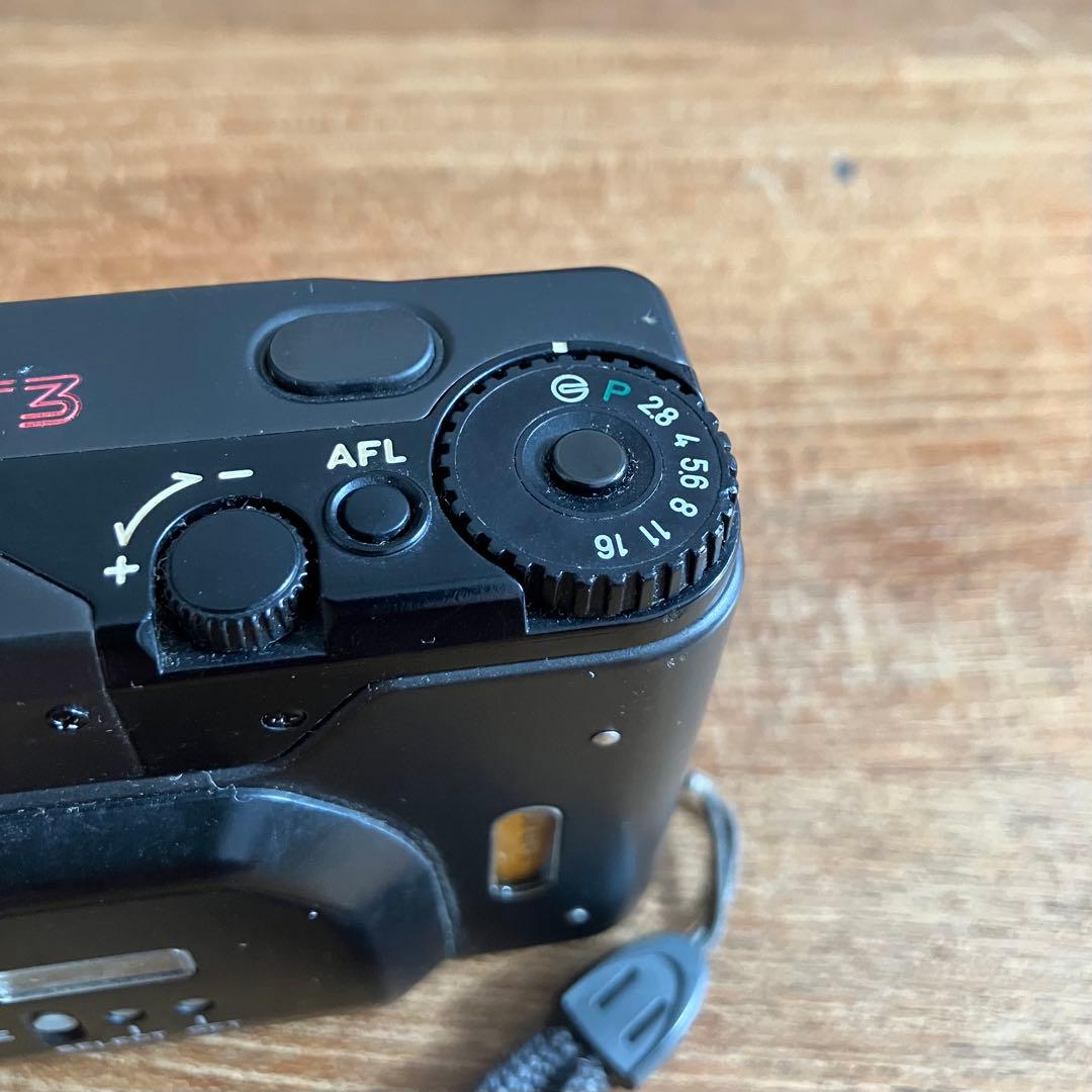 CONTAX T-3 フィルムカメラ チタンブラック 取説有【オマケフィルム付】