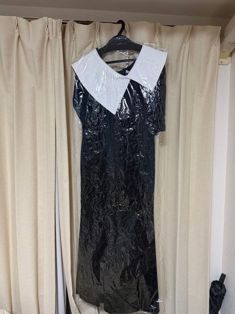 Leja ベロアマーメイドシルエットドレスワンピース