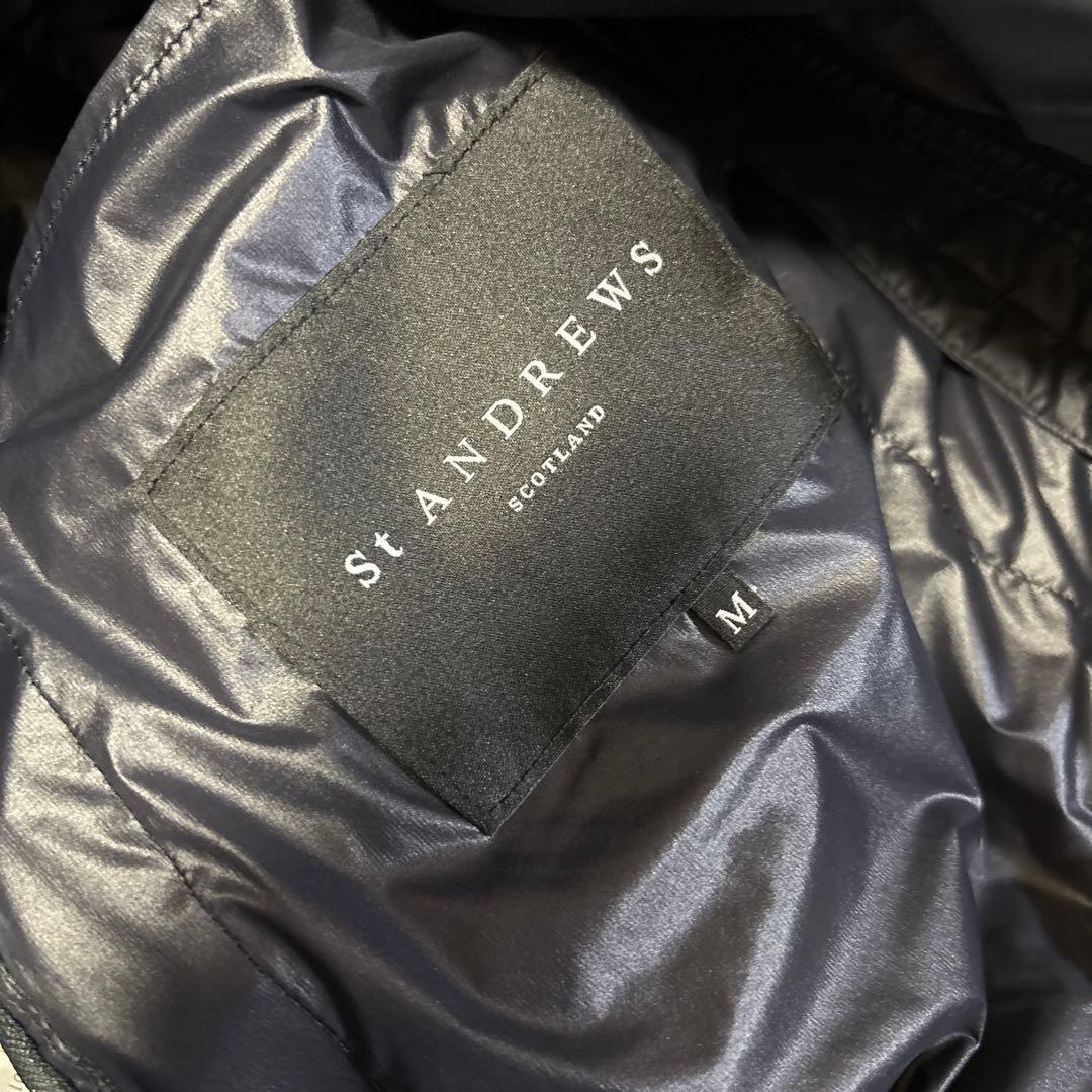 あー St ANDREWS セントアンドリュース 中綿ジャケット ゴルフ